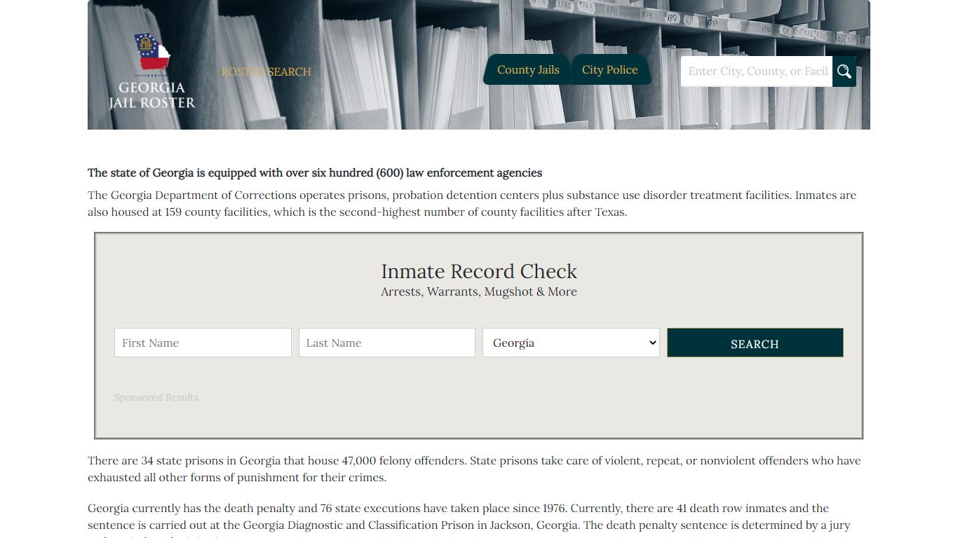 Polk County | Georgia Jail Inmate Search